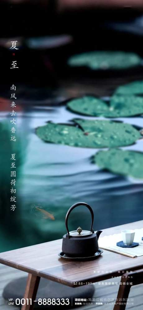 夏至海报-采灵感-https://www.cailinggan.com/
