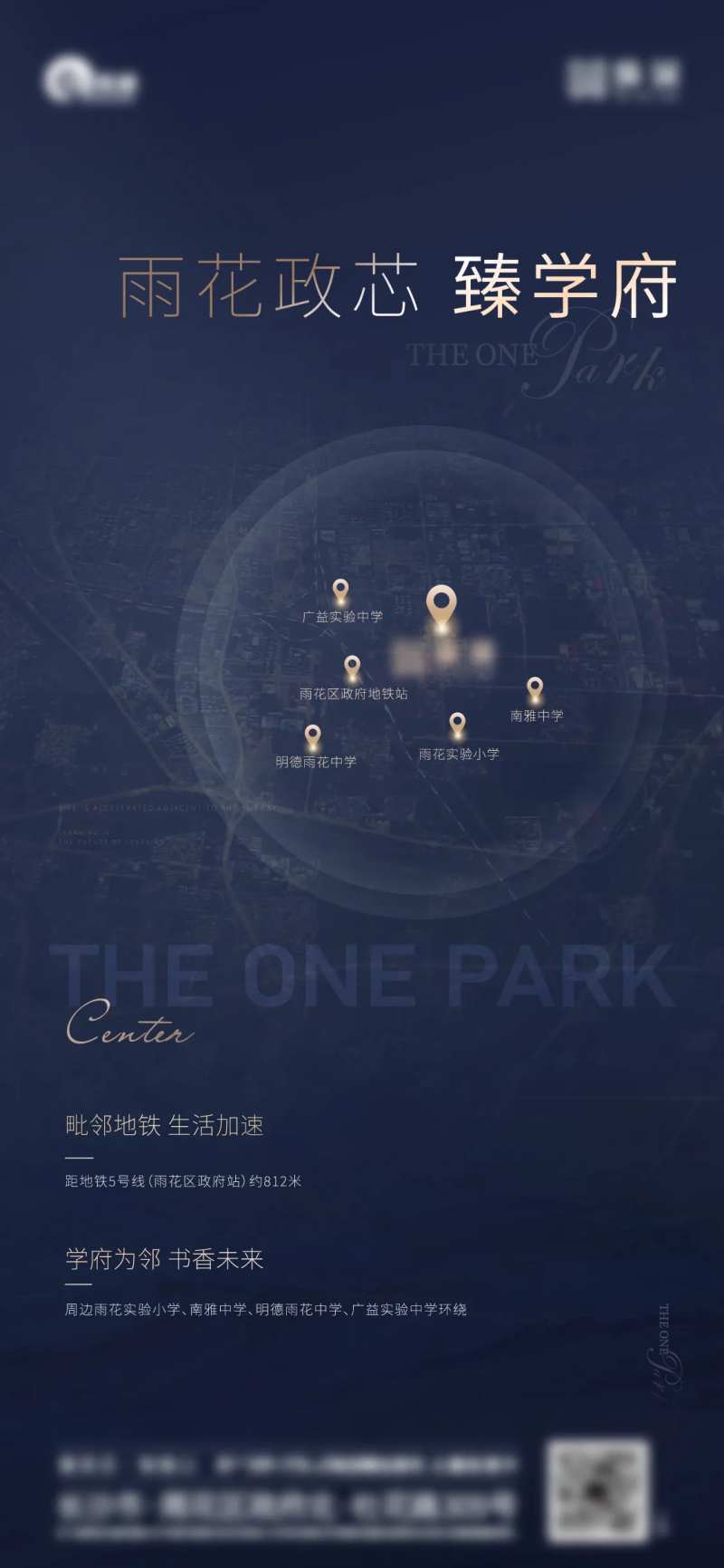 房地产城市区位价值点海报-采灵感-cailinggan.com