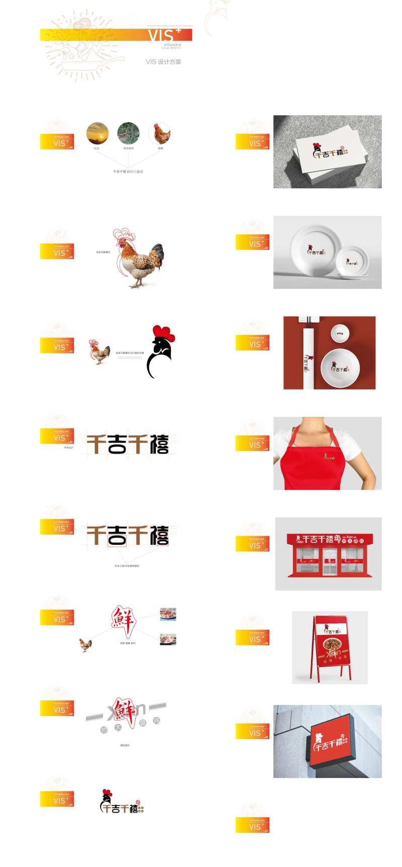 大盘鸡店VI设计-采灵感-cailinggan.com