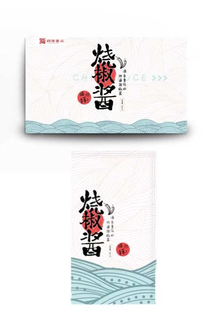 辣椒酱包装设计-采灵感-https://www.cailinggan.com/