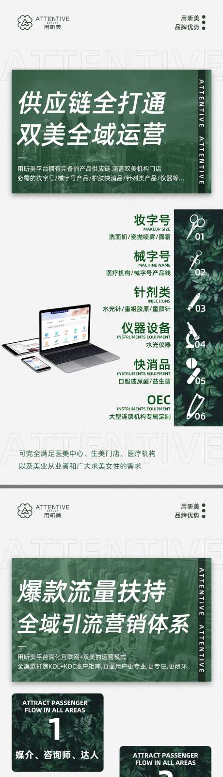 品牌优势讲解海报-采灵感-https://www.cailinggan.com/