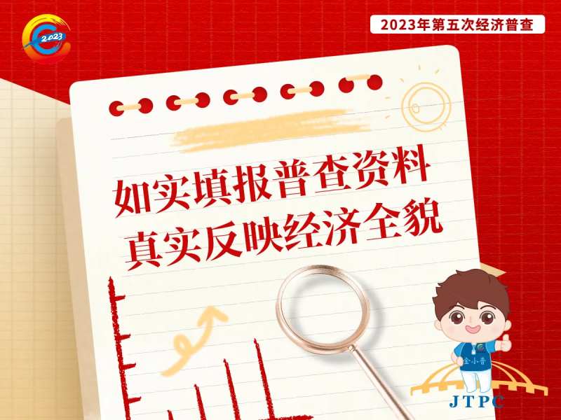 经济普查政府宣传海报-采灵感-cailinggan.com