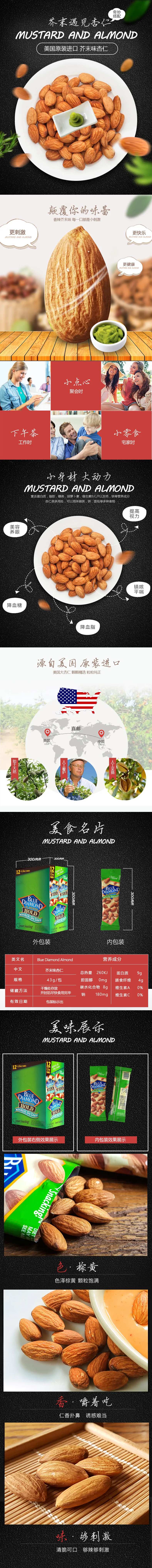 坚果杏仁美味零食电商详情页-采灵感-cailinggan.com