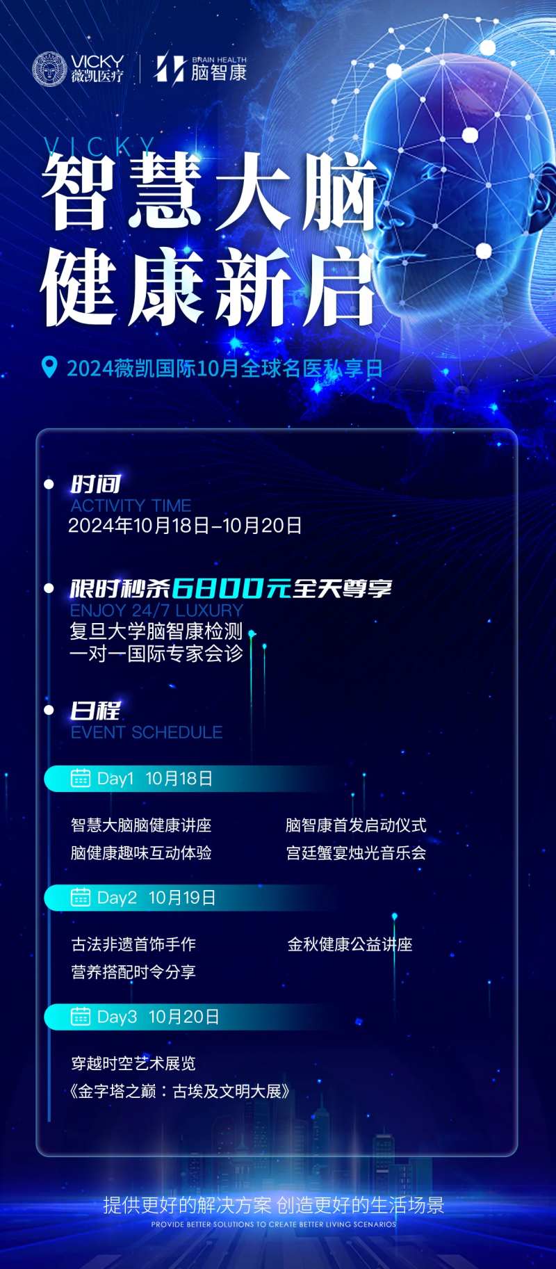 医美活动科技智慧ai海报-采灵感-cailinggan.com