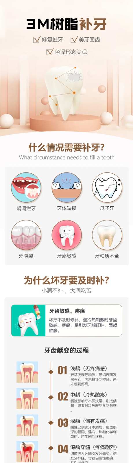 医疗口腔牙齿矫正种植3M树脂补牙专题-采灵感-https://www.cailinggan.com/