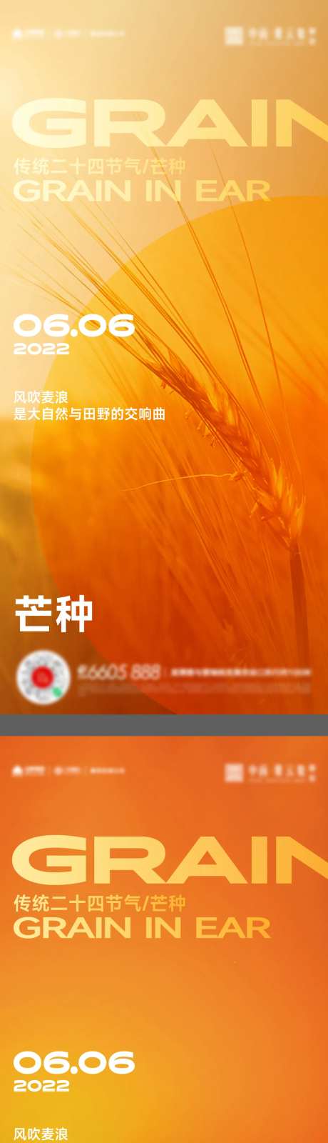 芒种小满立秋海报-采灵感-https://www.cailinggan.com/