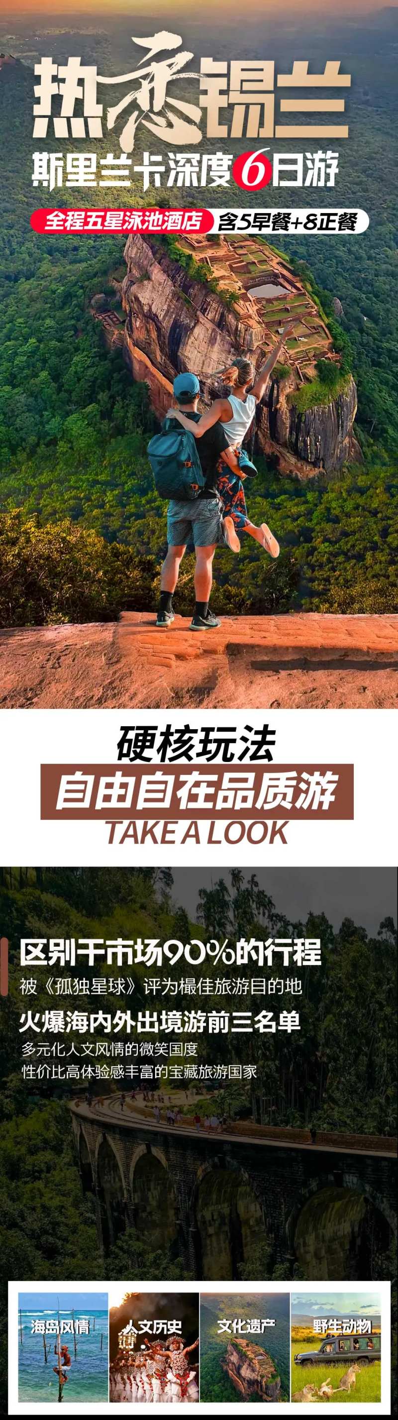 斯里兰卡旅游海报-采灵感-cailinggan.com