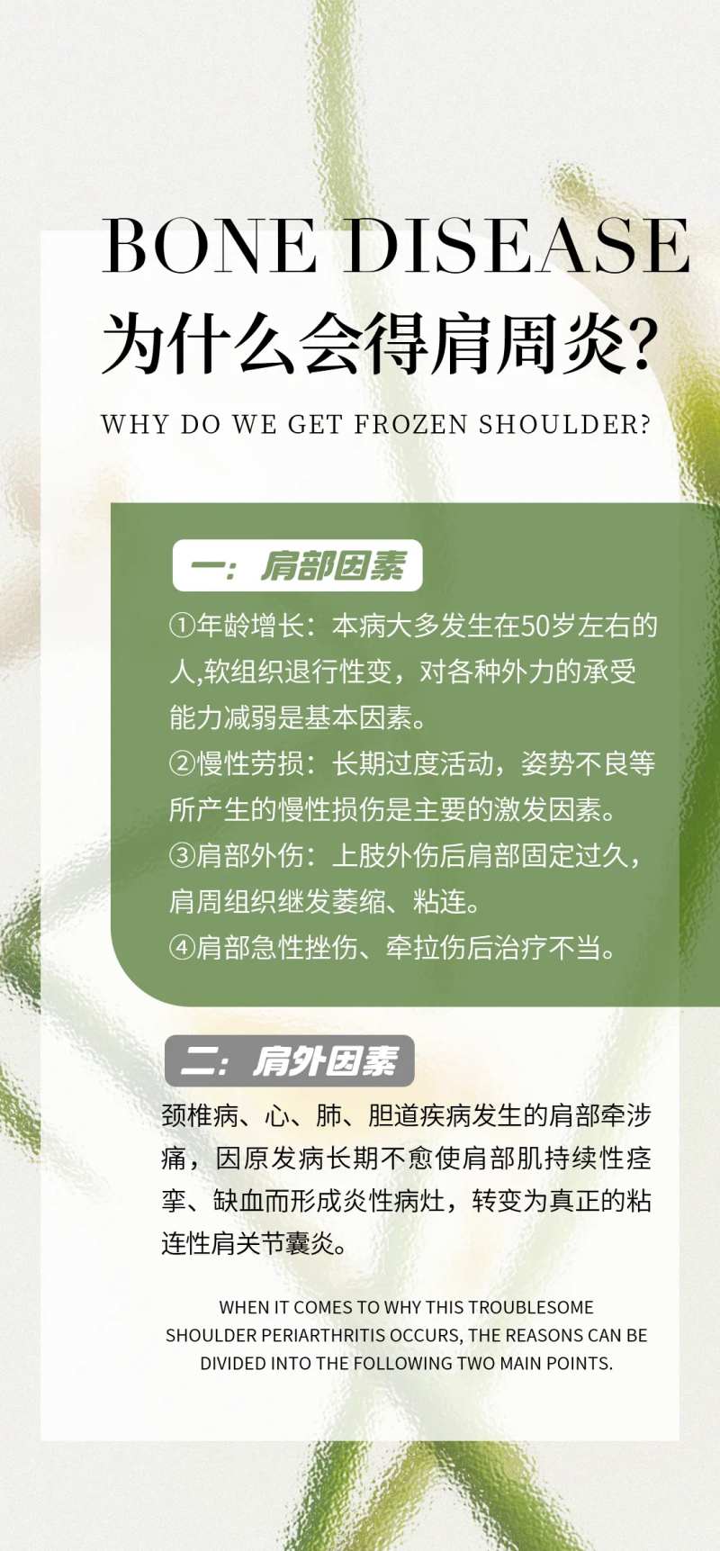 肩周炎科普常识海报-采灵感-cailinggan.com