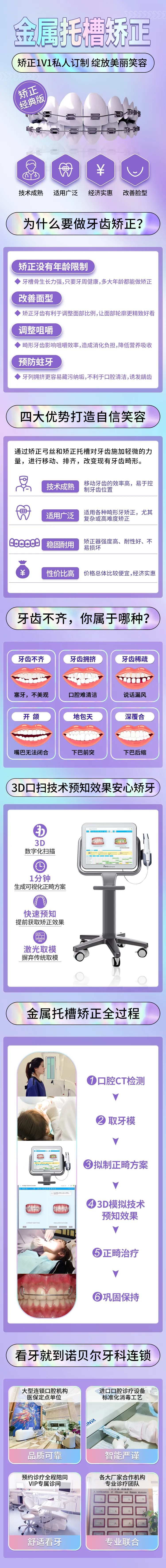 口腔齿科金属托槽矫正页面-采灵感-cailinggan.com