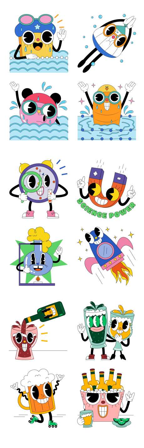 卡通人物形象-采灵感-https://www.cailinggan.com/