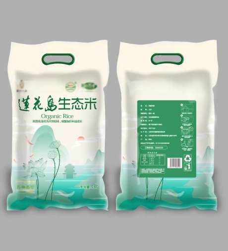 大米包装设计-采灵感-https://www.cailinggan.com/