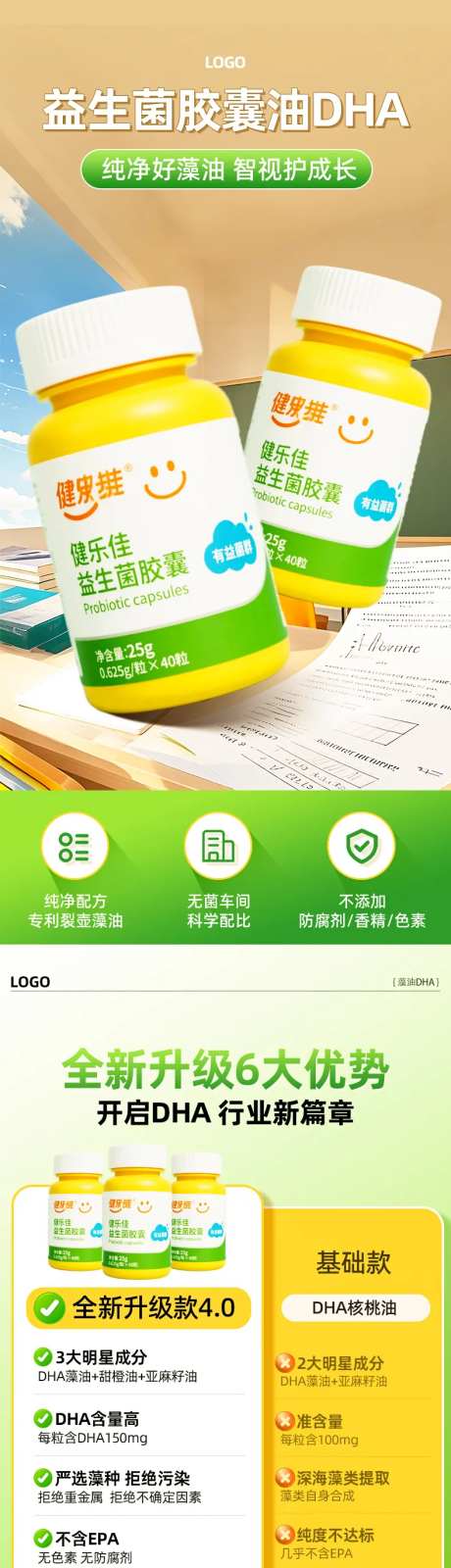 益生菌胶囊有DHA详情页-采灵感-https://www.cailinggan.com/