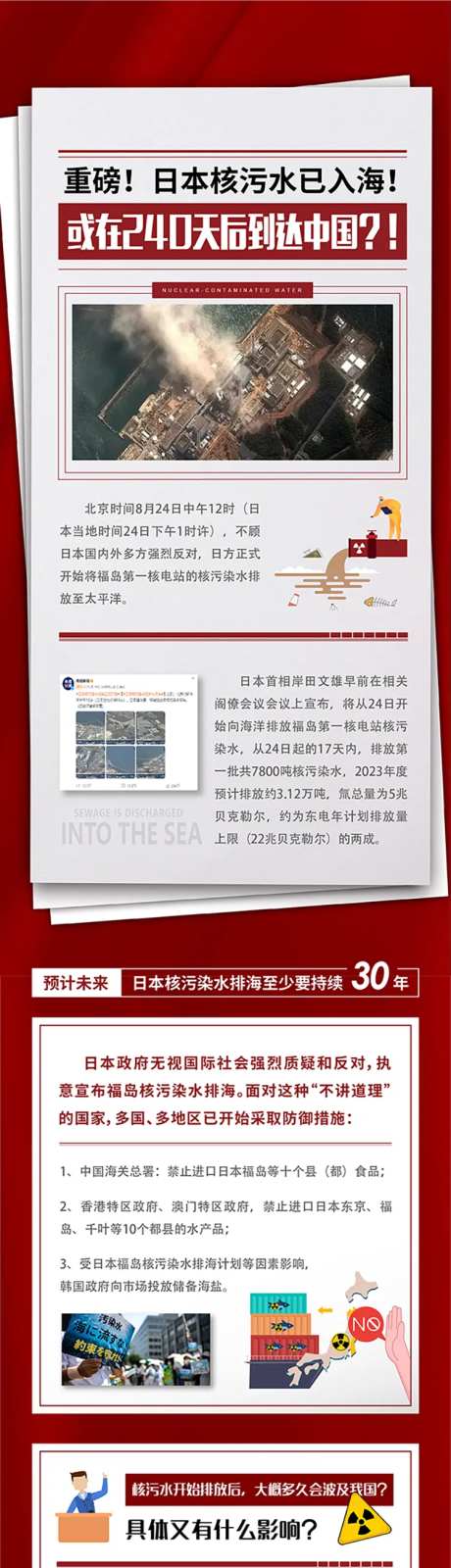 核污染水排海长图-采灵感-https://www.cailinggan.com/
