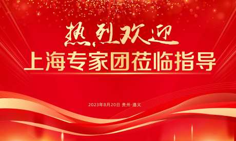 热烈欢迎领导莅临背景板-采灵感-https://www.cailinggan.com/