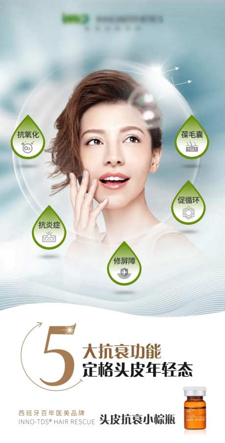 医美头皮抗衰倒计时海报-采灵感-https://www.cailinggan.com/