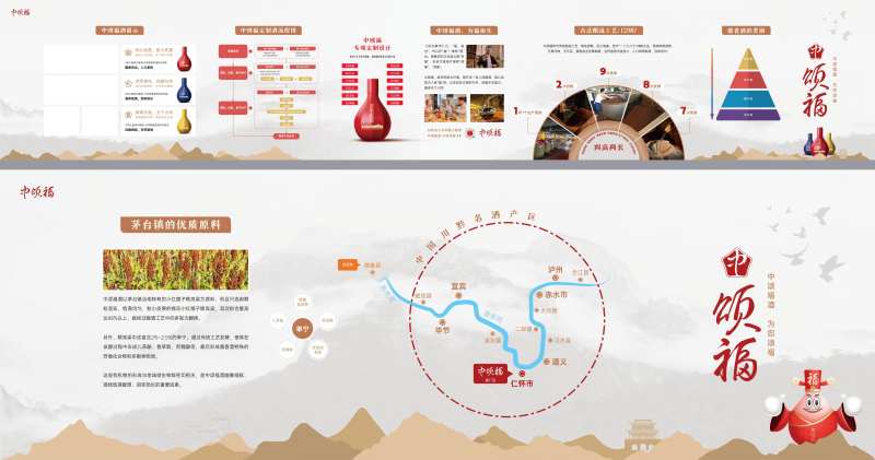 白酒品牌墙工法墙-采灵感-cailinggan.com