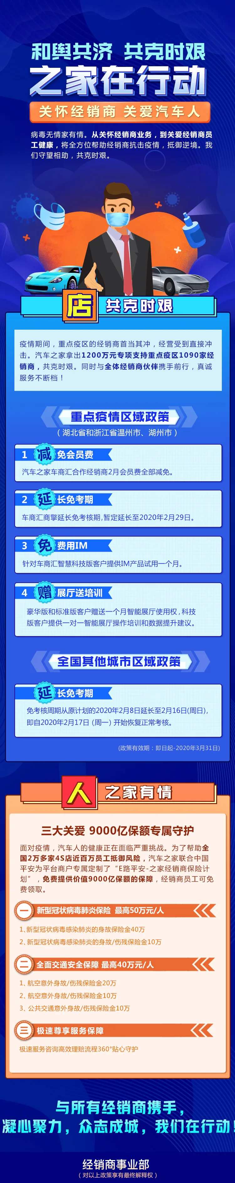 疫情同舟共济在行动活动长图-采灵感-cailinggan.com