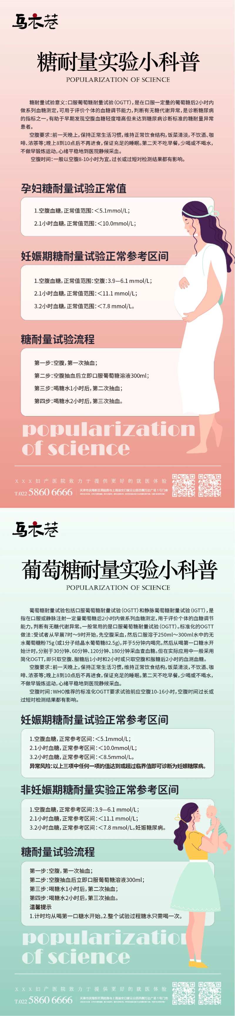 葡萄糖耐量实验小科普海报-采灵感-cailinggan.com