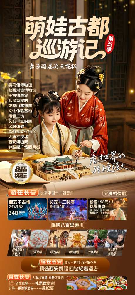 萌娃古都巡游记-采灵感-https://www.cailinggan.com/