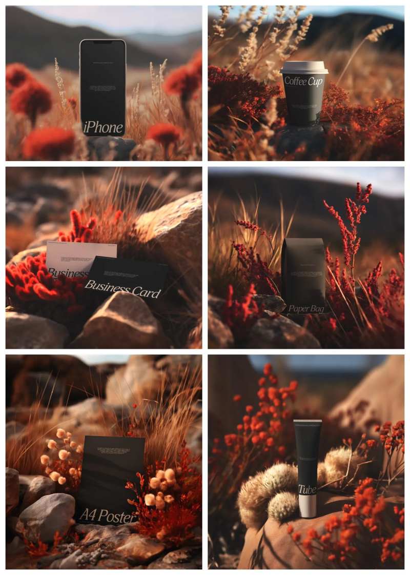 咖啡杯奶茶杯样机-采灵感-cailinggan.com