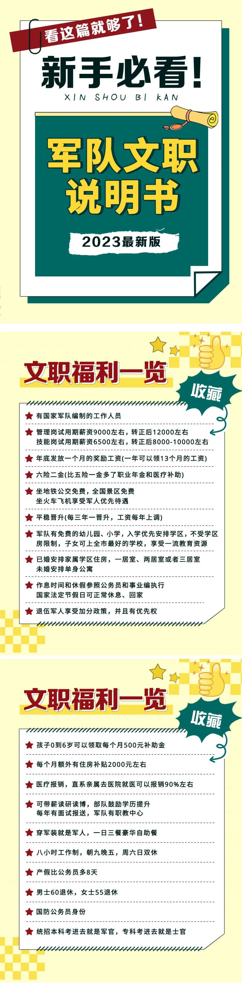 军队文职说明书长图海报-采灵感-cailinggan.com