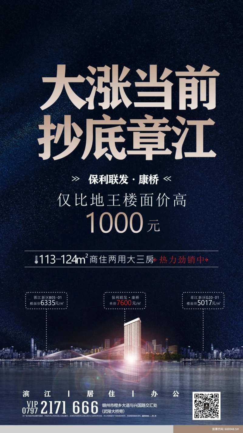 房地产城市繁华海报 -采灵感-cailinggan.com