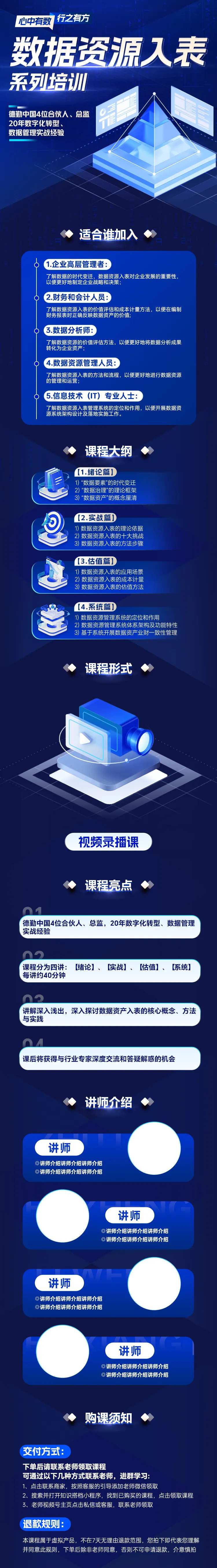 数据资源培训课程图长图海报-采灵感-cailinggan.com