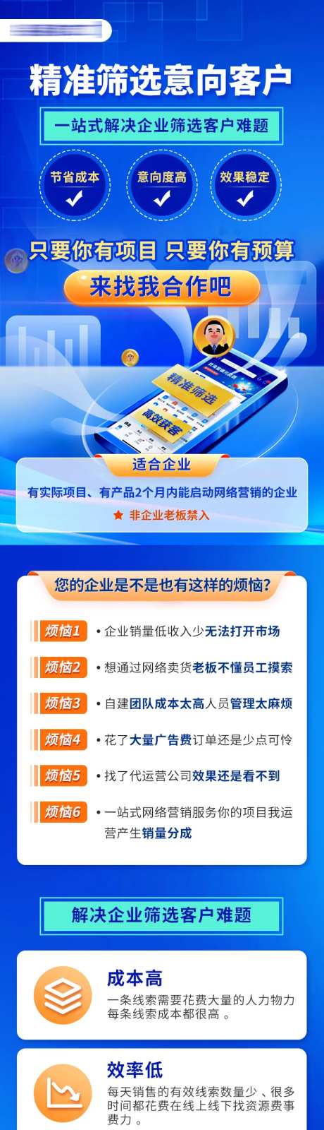 筛选意向客户加盟H5专题设计-采灵感-https://www.cailinggan.com/