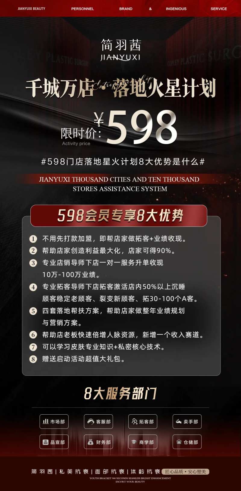 短视频帮扶流量海报-采灵感-cailinggan.com