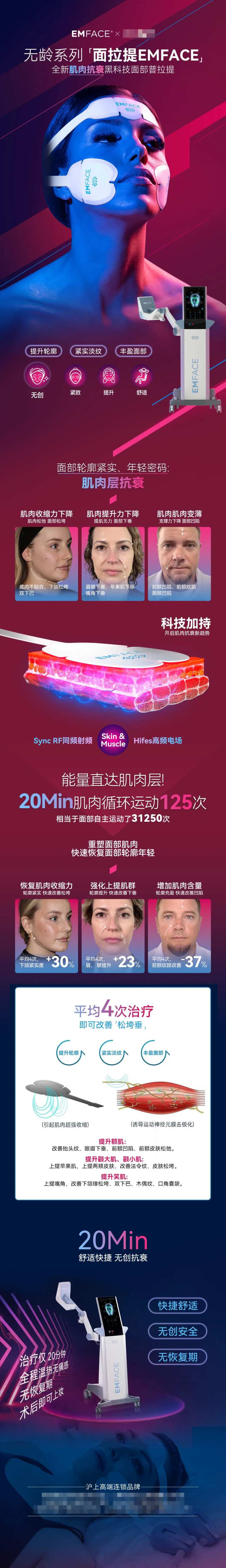 医美美菲斯EMFACE产品科普海报-采灵感-cailinggan.com