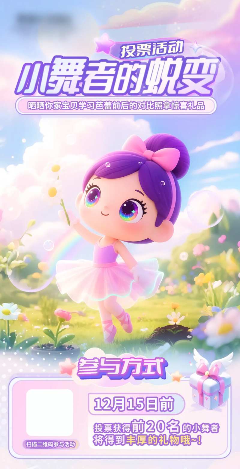 投票活动海报-采灵感-cailinggan.com