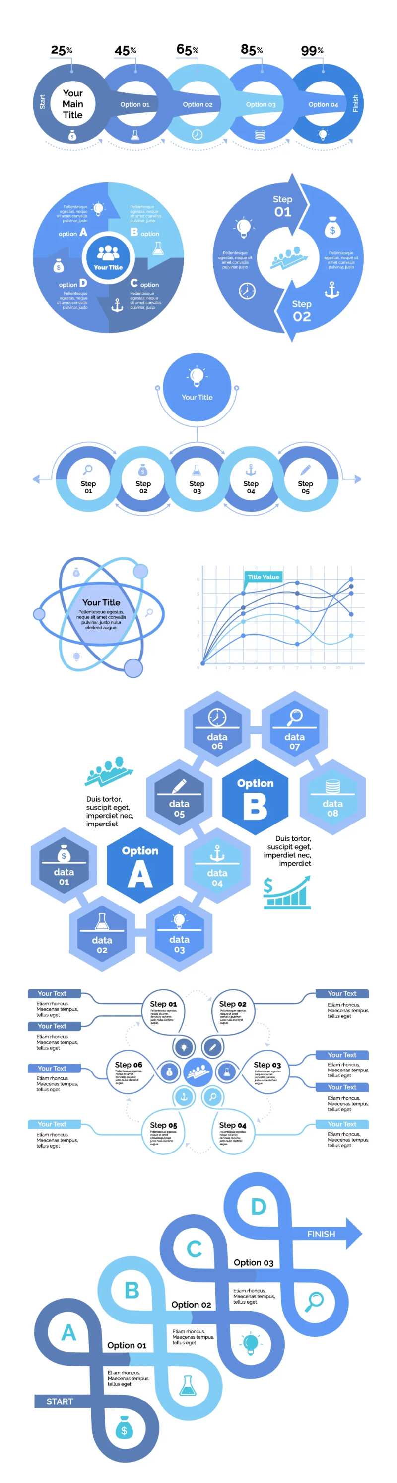 PPT图标图表设计-采灵感-cailinggan.com