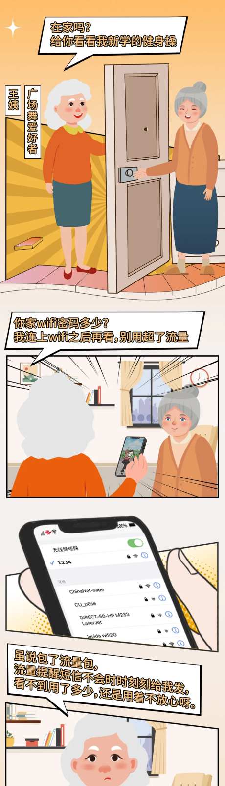 APP小程序注册步骤漫画长图-采灵感-https://www.cailinggan.com/