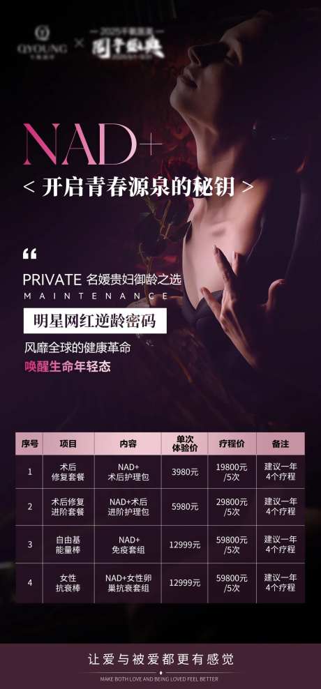 医美套餐价格表海报-采灵感-https://www.cailinggan.com/