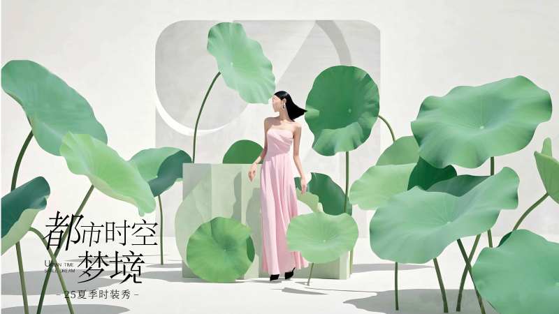 夏日时装秀主视觉-采灵感-cailinggan.com