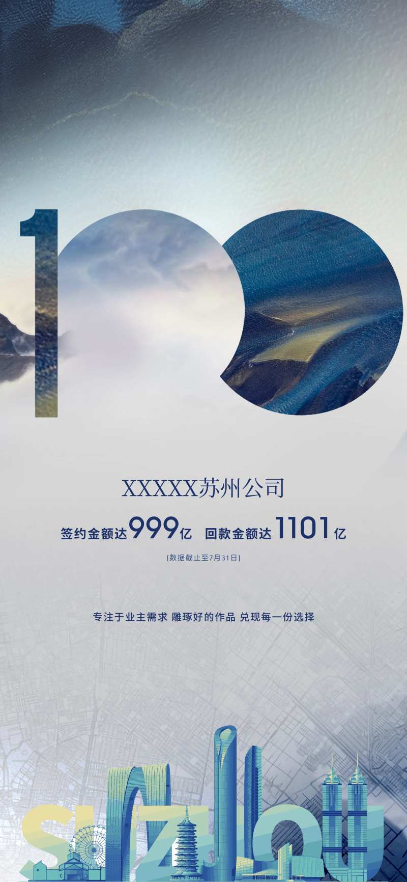 地产节日活动签约回款飞机稿刷屏-采灵感-cailinggan.com