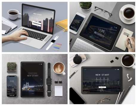 办公场所品牌样机-采灵感-https://www.cailinggan.com/