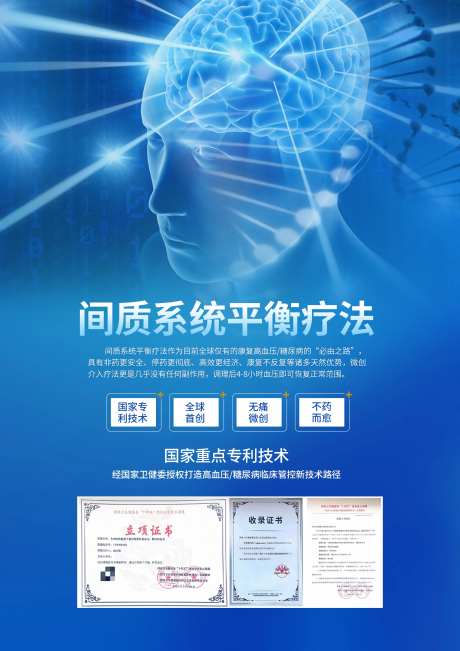 间质系统平衡疗法海报展板-采灵感-https://www.cailinggan.com/