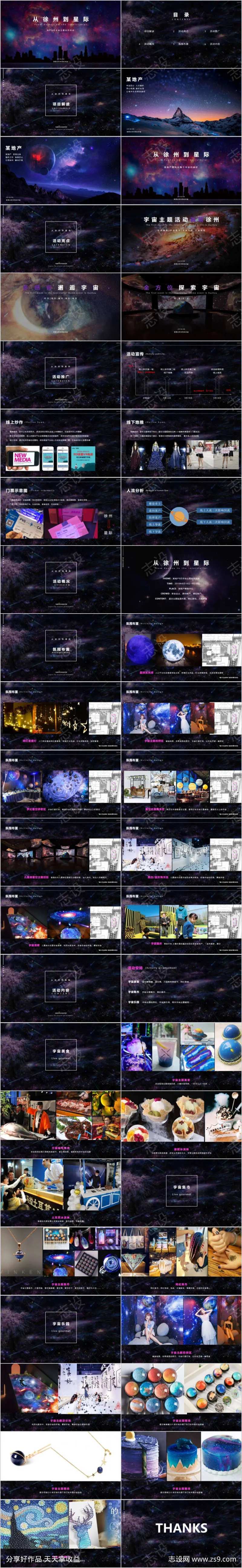 地产项目面市星际宇宙主题活动方案PPT-采灵感-cailinggan.com