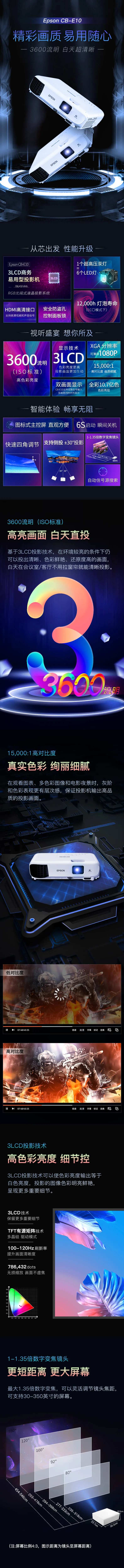 电商投影仪详情页-采灵感-cailinggan.com