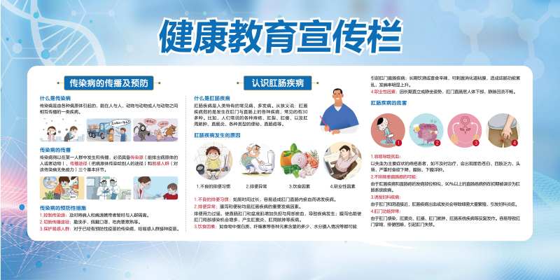 医疗健康教育宣传栏展板-采灵感-cailinggan.com