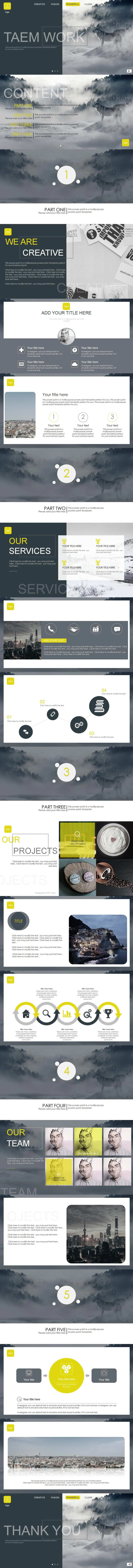 欧美风商务新年工作计划年终工作报告述-采灵感-cailinggan.com