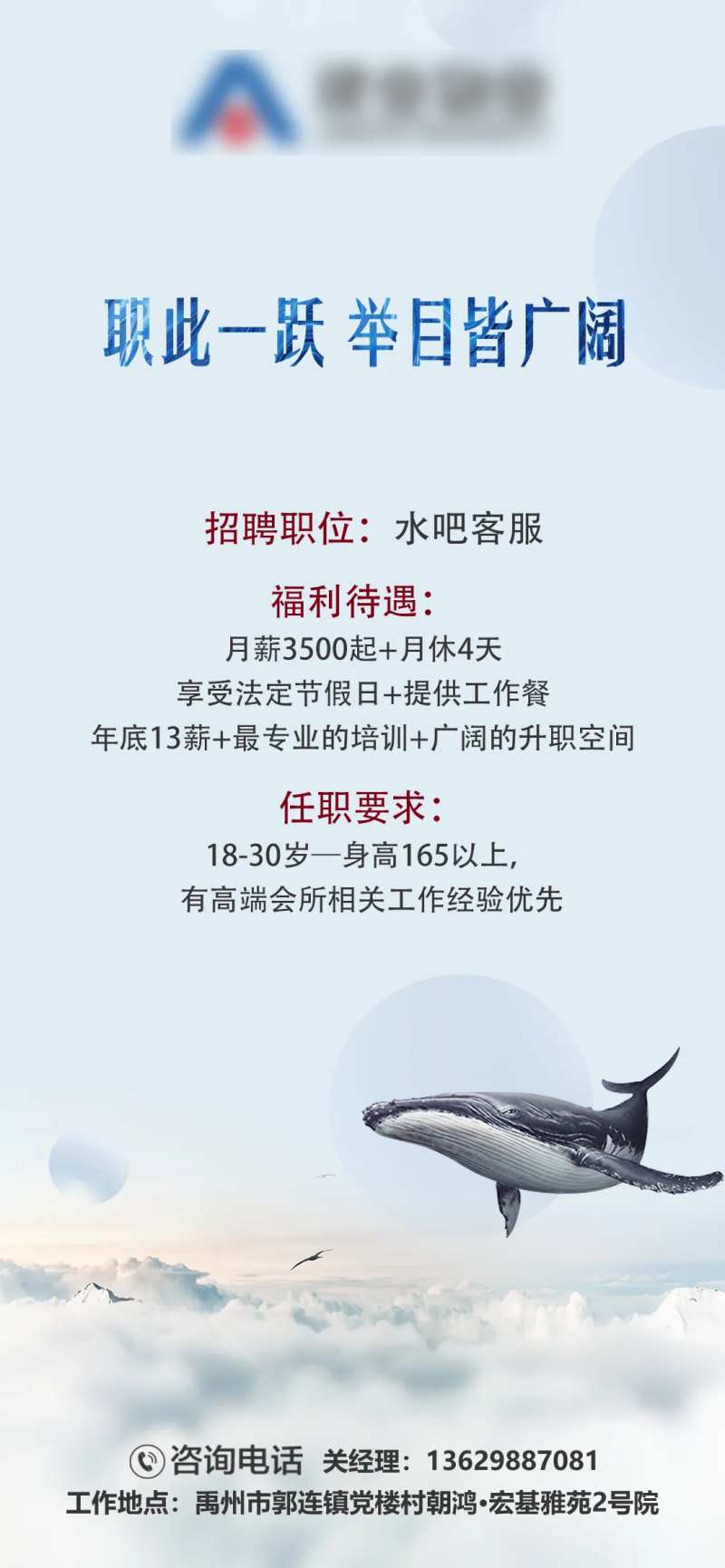 招聘水吧客服-采灵感-cailinggan.com