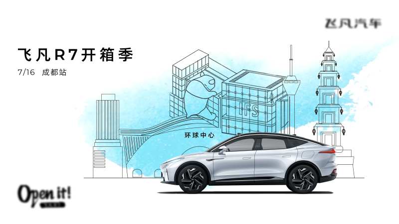 汽车开箱季宣传活动背景板-采灵感-cailinggan.com
