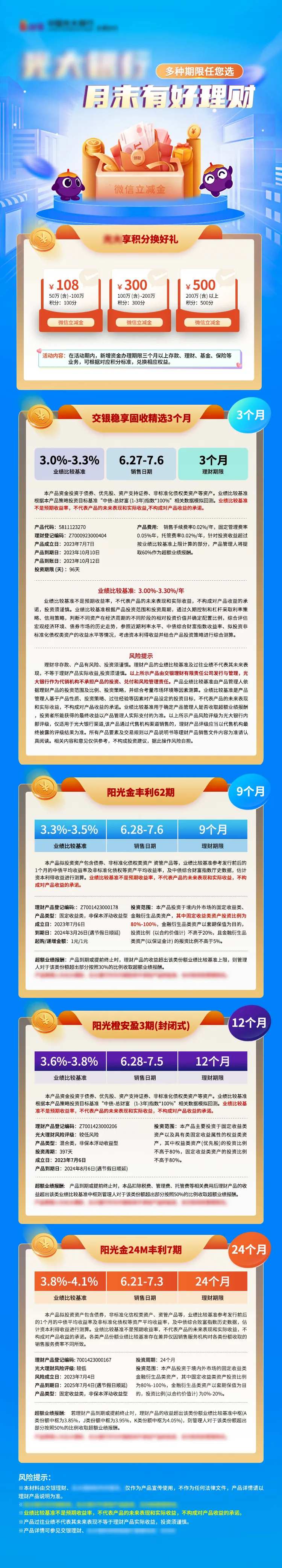 银行金融理财产品长图-采灵感-cailinggan.com