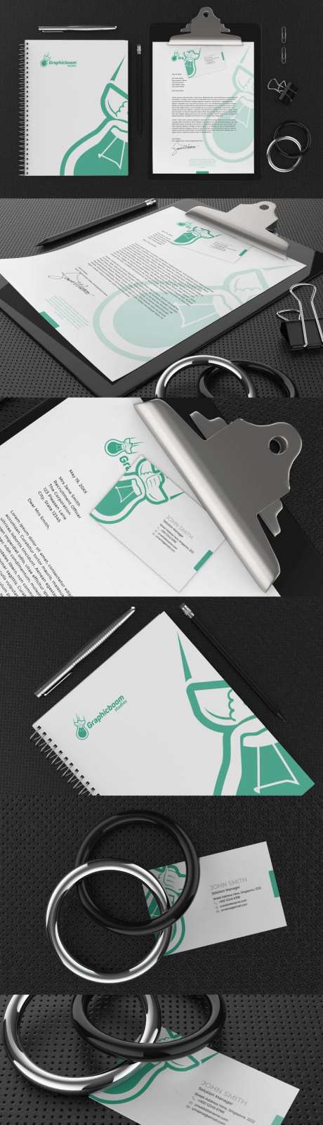 简约公司办公用品样机-采灵感-https://www.cailinggan.com/