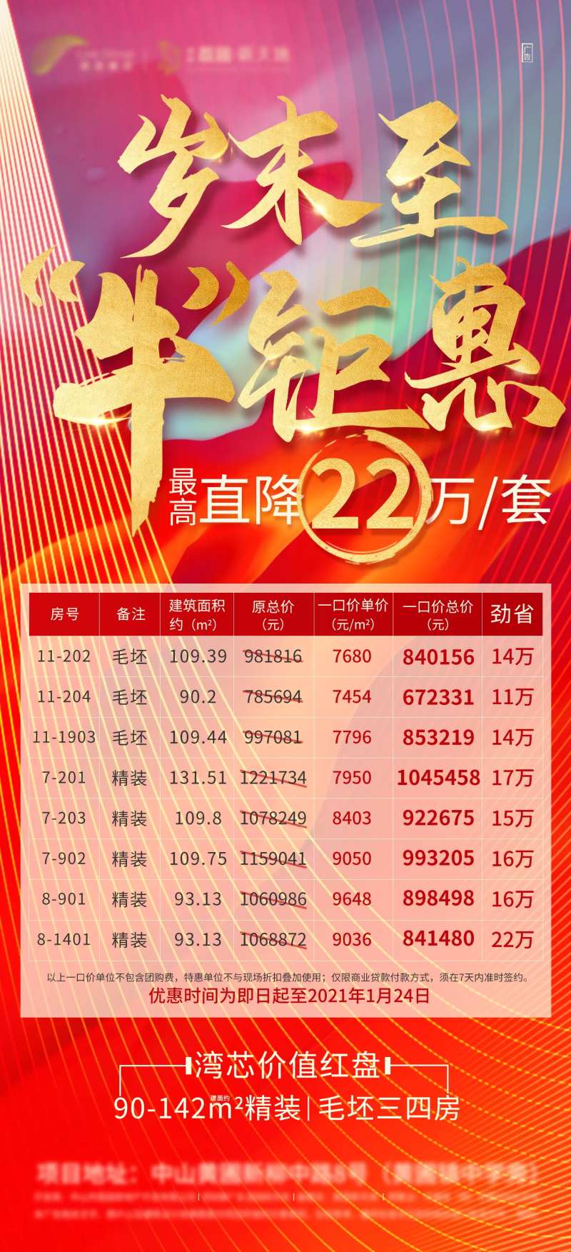 地产岁末钜惠海报-采灵感-cailinggan.com