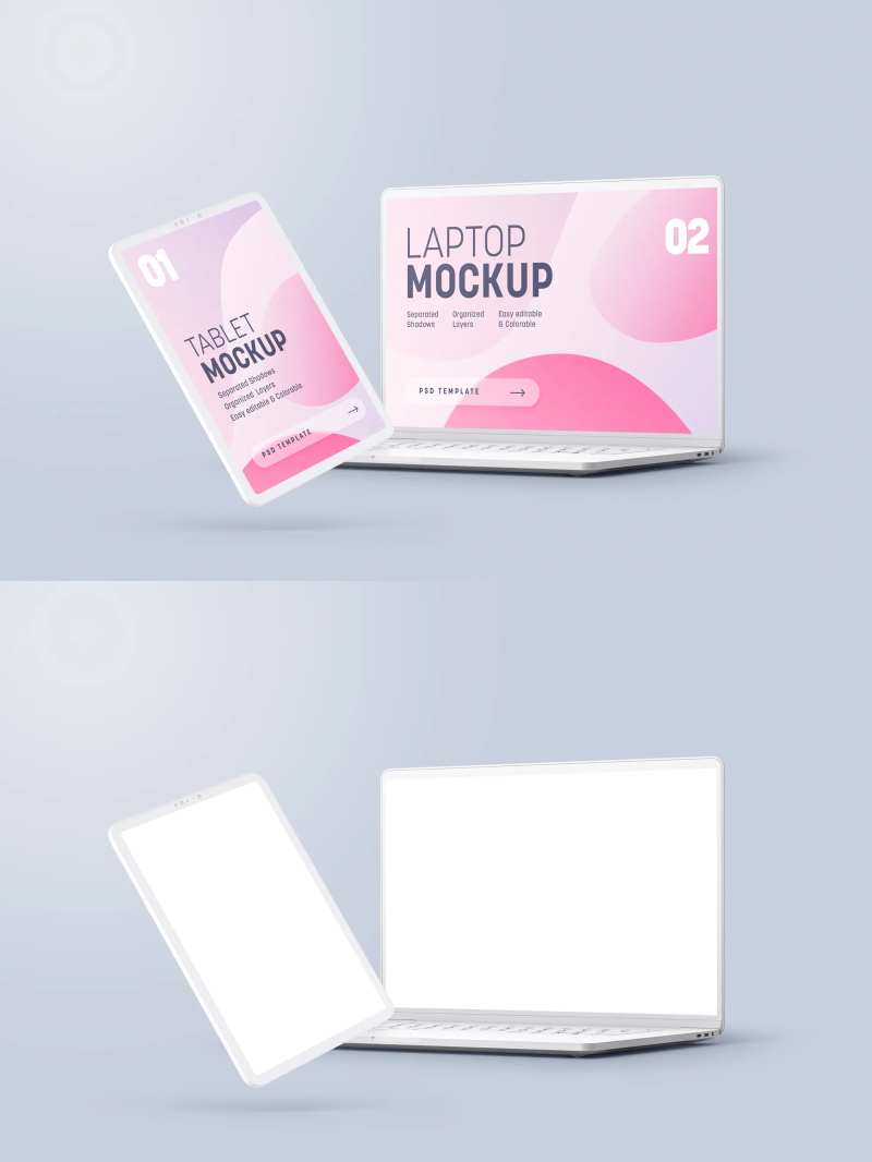 MacBook iPad手机样机-采灵感-cailinggan.com