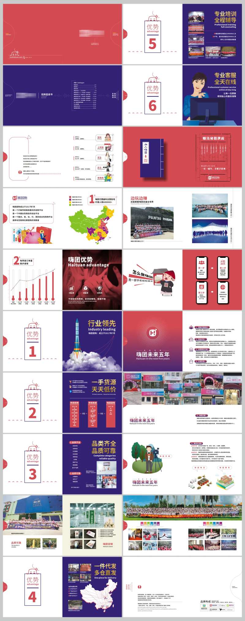 互联网电商招商手册画册-采灵感-cailinggan.com