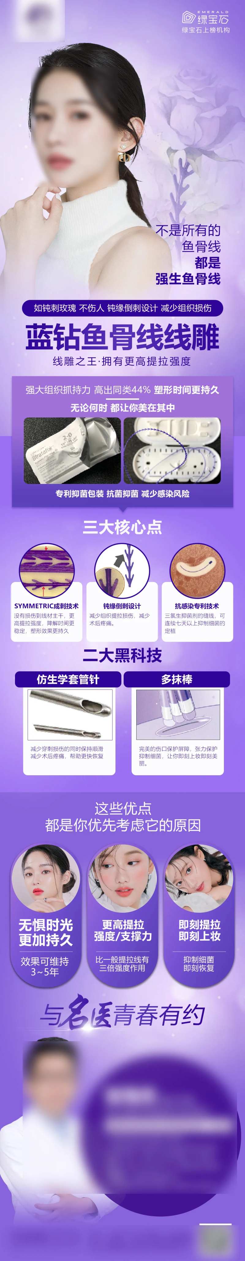 医美政策鱼骨线线雕提拉抗衰长图-采灵感-cailinggan.com